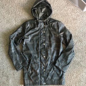 Women’s camo rain jacket